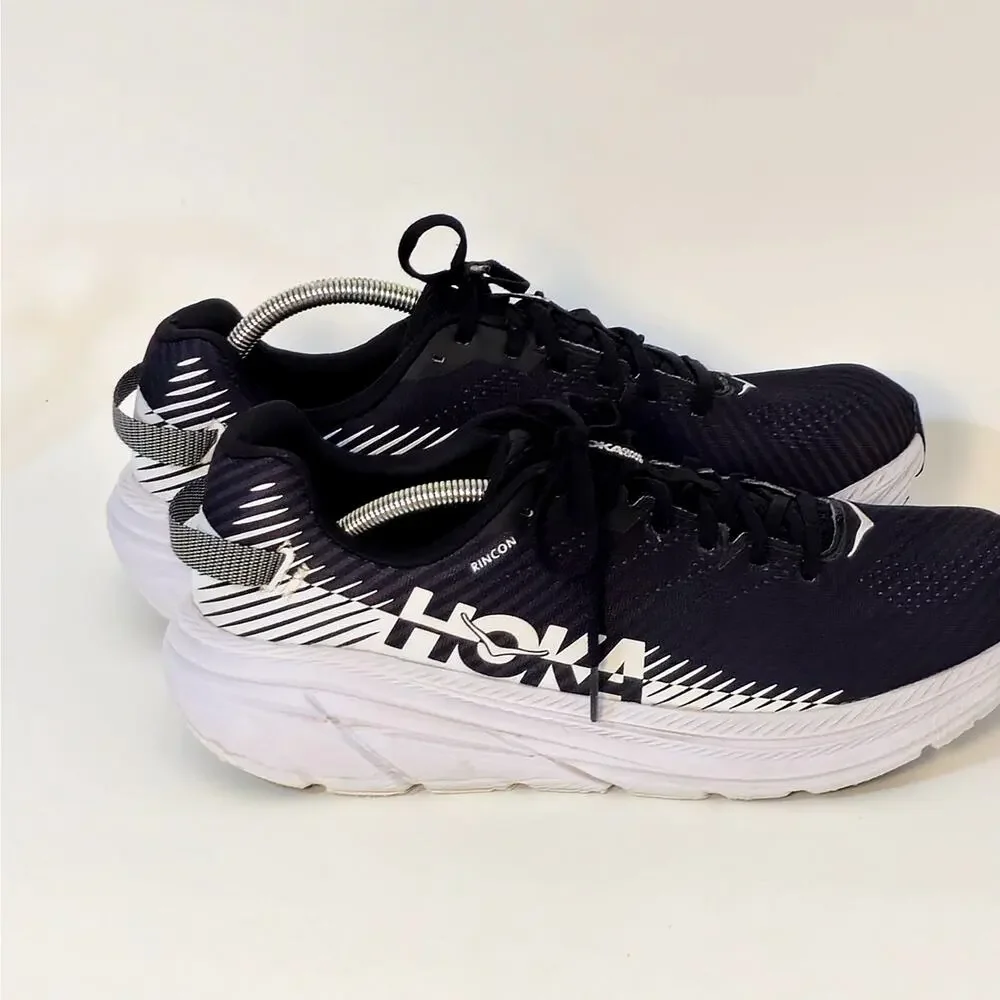 Hoka Rincon Men's Navy Blue and White Athletic Running Shoes